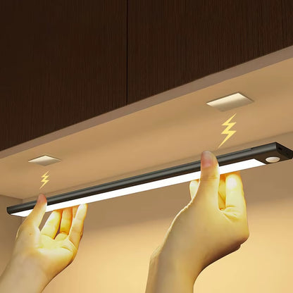 Night Light Led Light under Cabinet Light Motion Sensor Closet Light Cabinet USB Rechargeable Kitchen Lighting Lamp